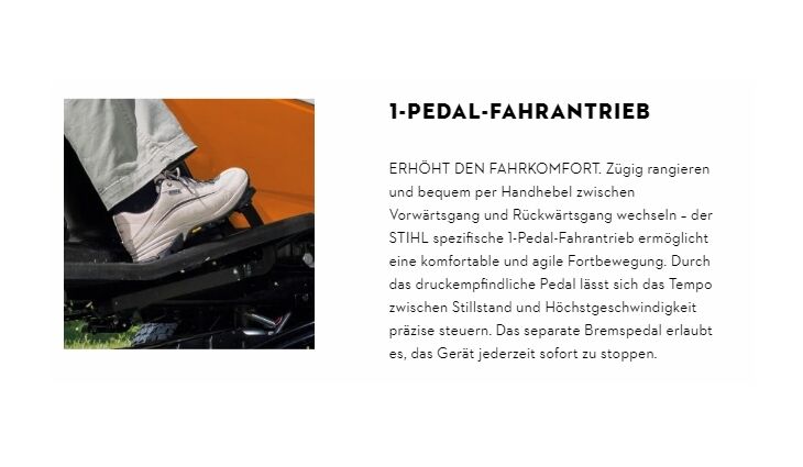 STIHL RT 6112 ZL Aufsitzmäher 61702000029