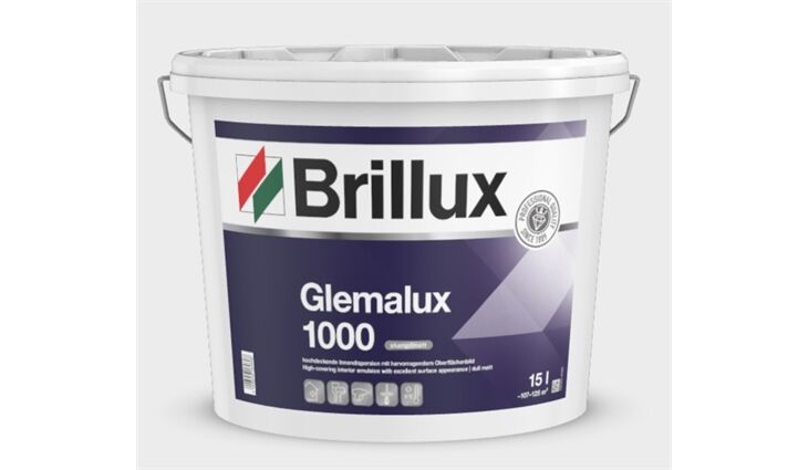 Brillux Glemalux 1000 15 L weiss