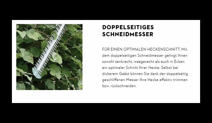 STIHL HSA 100 Akku-Heckenschere 60cm HA070113530