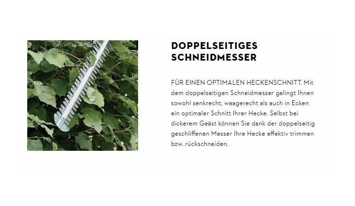 STIHL HSA 100 Akku-Heckenschere 60cm HA070113530