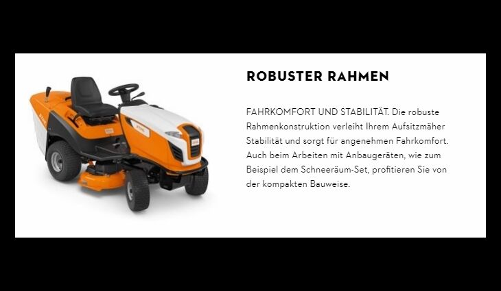 STIHL RT 5097 Aufsitzmäher 61602000023