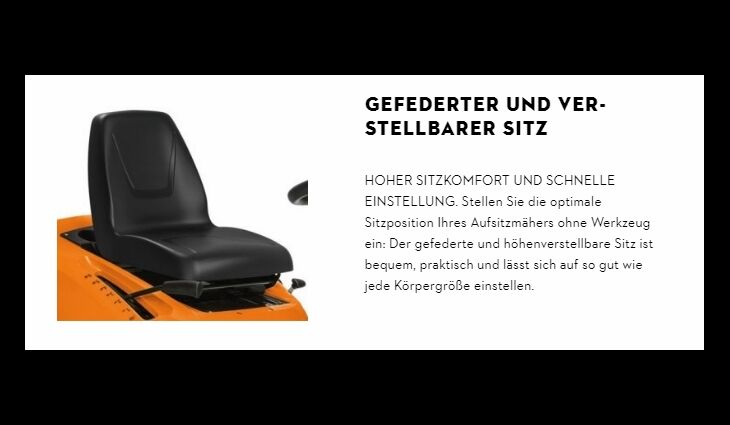 STIHL RT 5097 Aufsitzmäher 61602000023