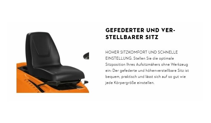 STIHL RT 5097 Aufsitzmäher 61602000023