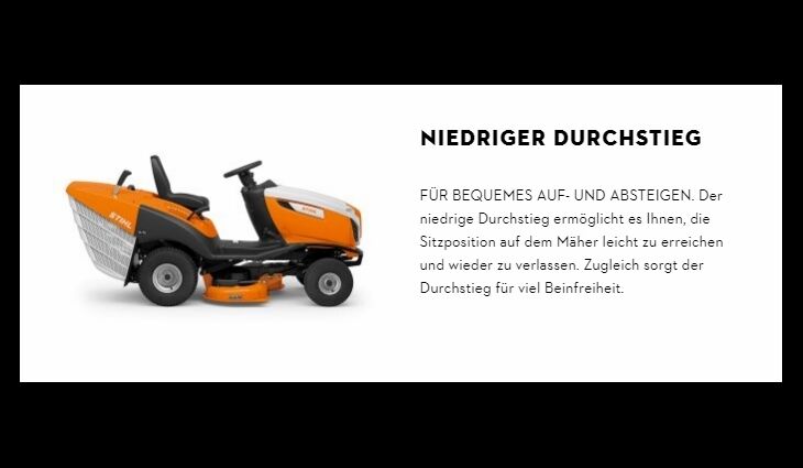 STIHL RT 5097 Aufsitzmäher 61602000023