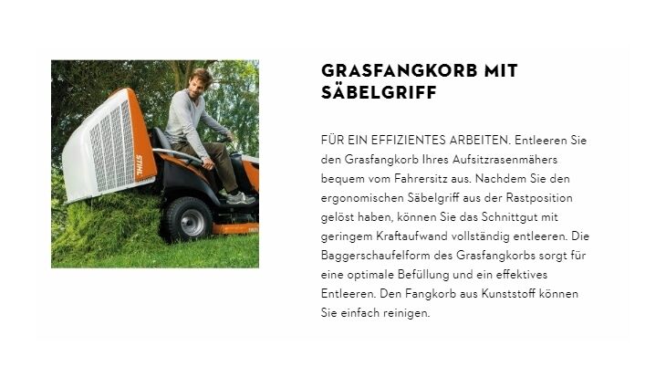 STIHL RT 5097 Aufsitzmäher 61602000023