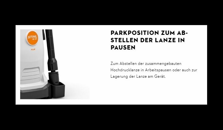 STIHL RE 90 Hochdruckreiniger 120bar RE020114540