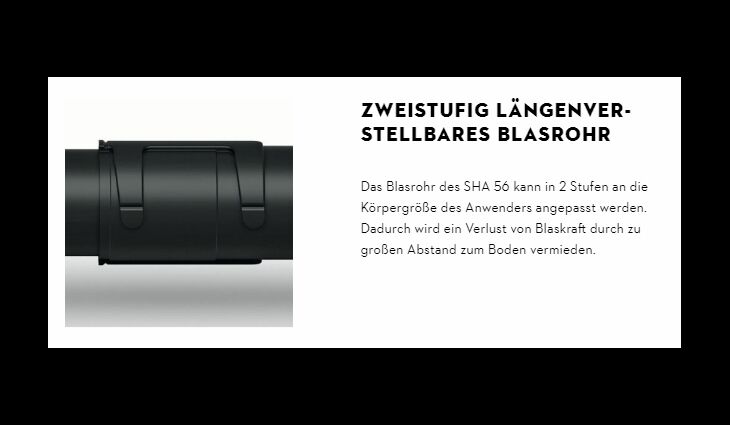 STIHL SHA 56 Akku Saughäcksler Solo SA020117100