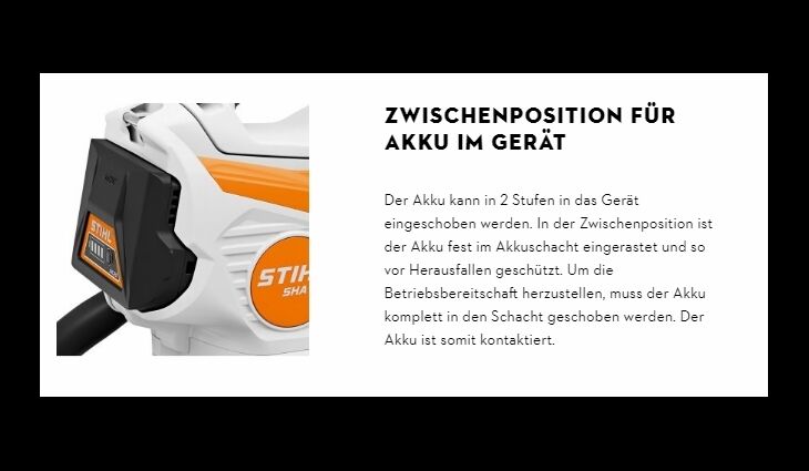 STIHL SHA 56 Akku Saughäcksler Solo SA020117100