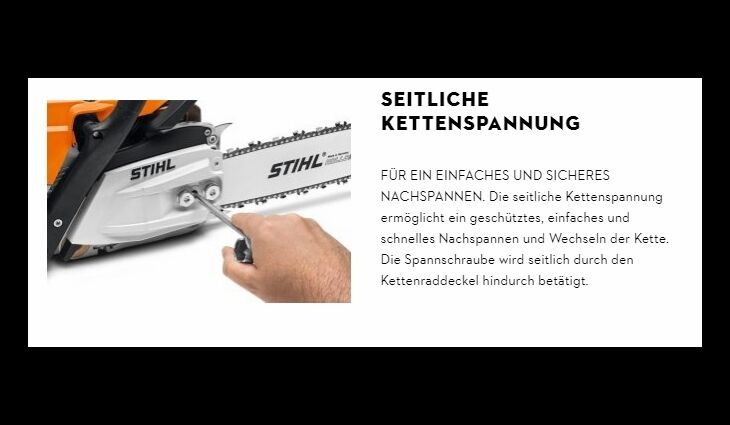STIHL MS 162 Benzin Motorsäge 30cm 11482000000