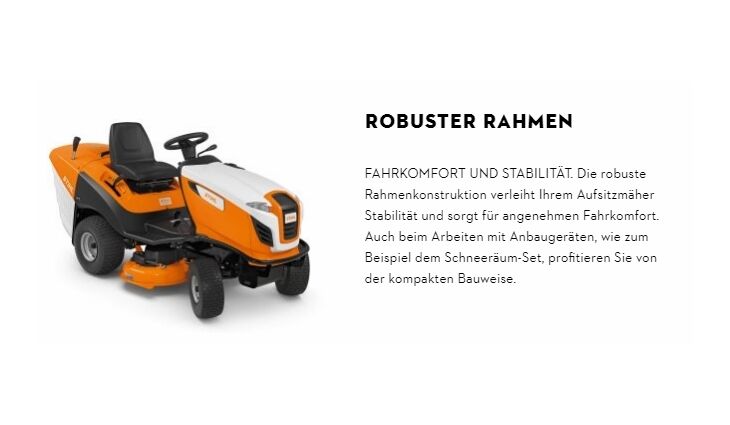 STIHL RT 6127 ZL Aufsitzmäher 61702000030