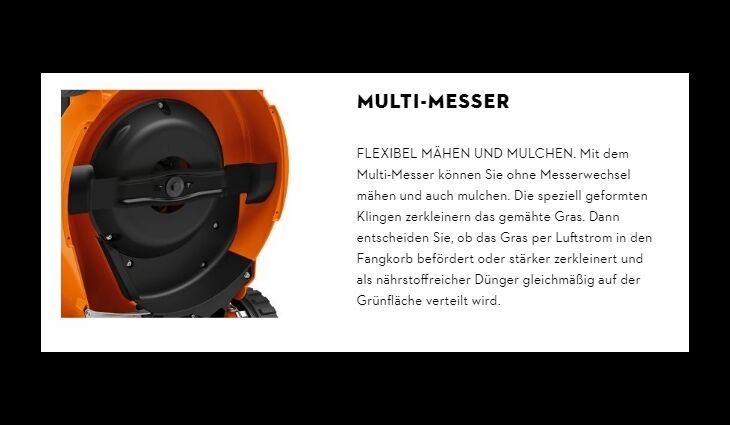 STIHL RM 650 V - Benzin Rasenmäher 63640113401