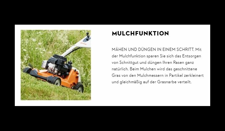 STIHL RM 650 V - Benzin Rasenmäher 63640113401