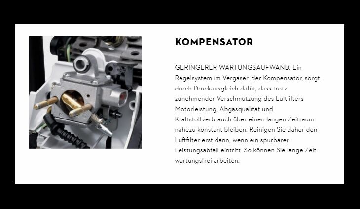 STIHL MS 261 C-M Benzin Motorsäge 40cm 11412000647