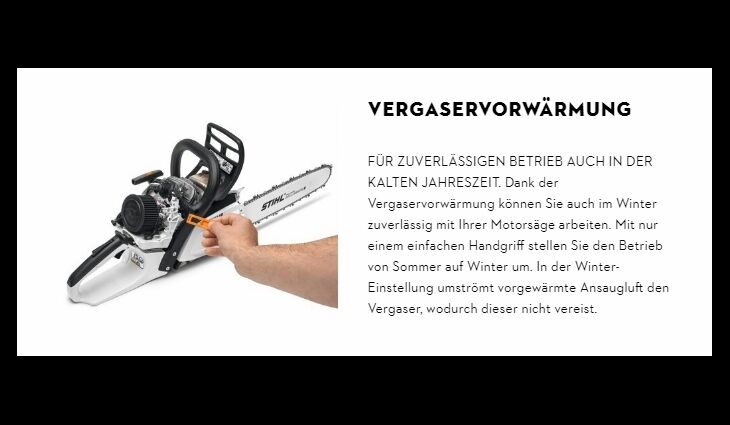 STIHL MS 261 C-M Benzin Motorsäge 40cm 11412000647