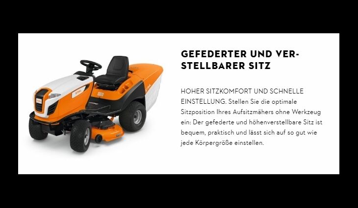 STIHL RT 5097 Z Aufsitzmäher 61602000024