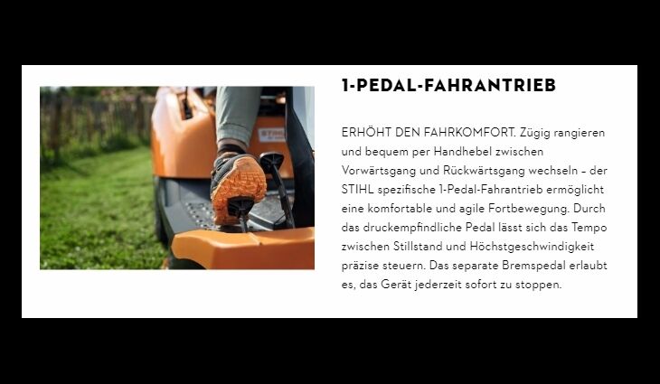 STIHL RT 4082 Aufsitzmäher 61402000005