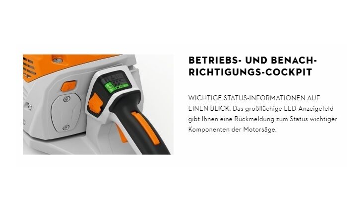 STIHL MSA 300 Akku Motorsäge 35cm AP System