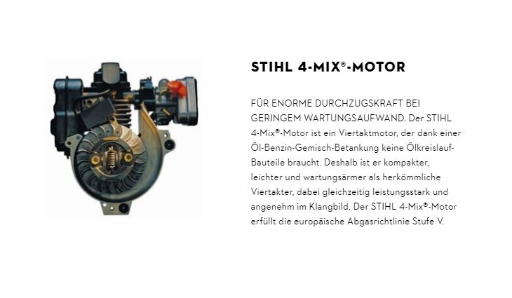 STIHL KM 131 R Kombi Motor 4,4/1,9PS 41802000589