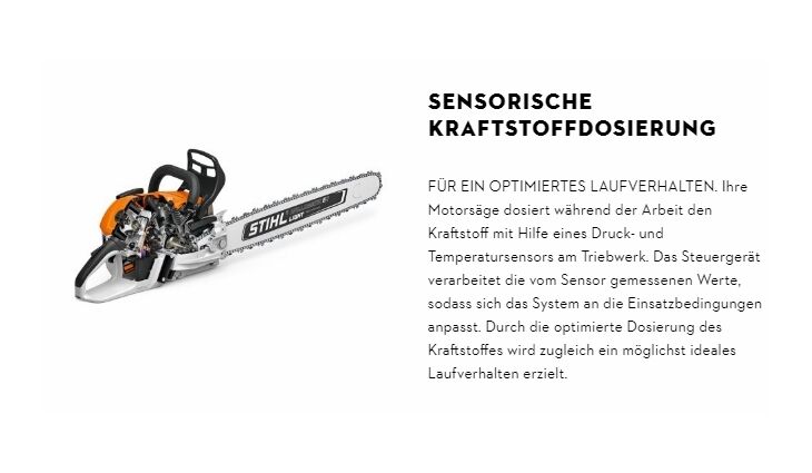 STIHL MS 500i Benzin Motorsäge 71cm 11472000002