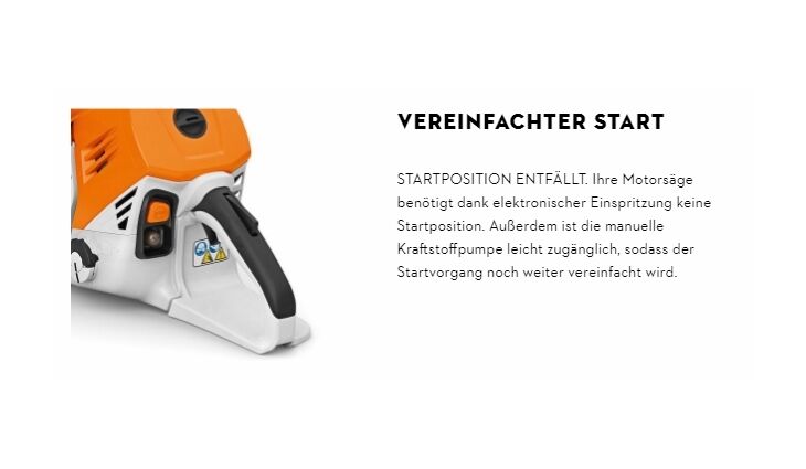 STIHL MS 500i Benzin Motorsäge 71cm 11472000002