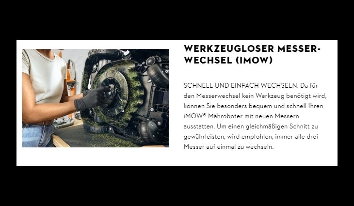 STIHL iMOW 7 Mähroboter IA010111460