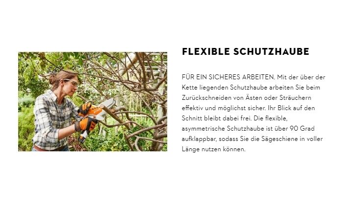 STIHL GTA 26 Set - Handliche Akku-Astschere