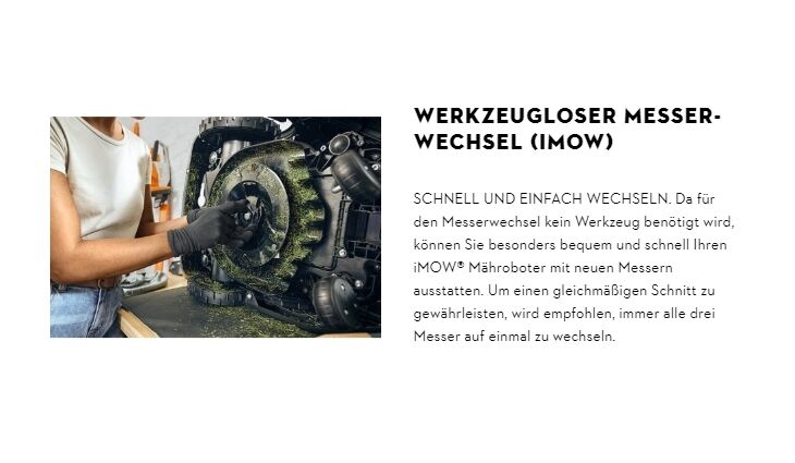 STIHL iMOW 6 Mähroboter IA010111430