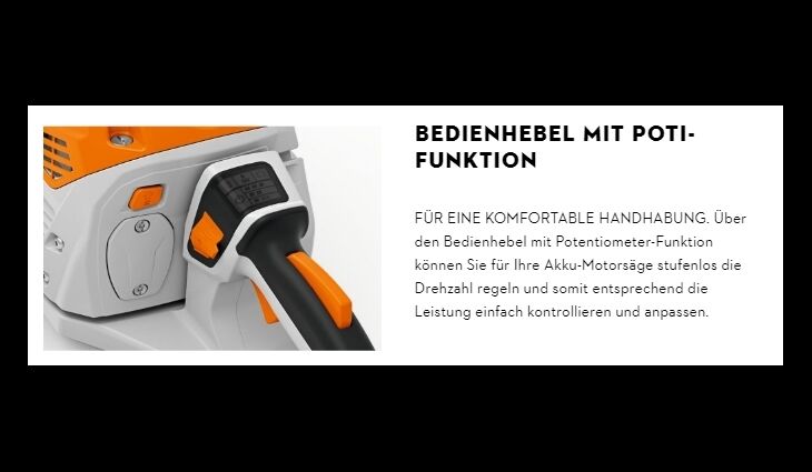 STIHL MSA 160 C B Akku-Säge 30cm Solo MA032000004