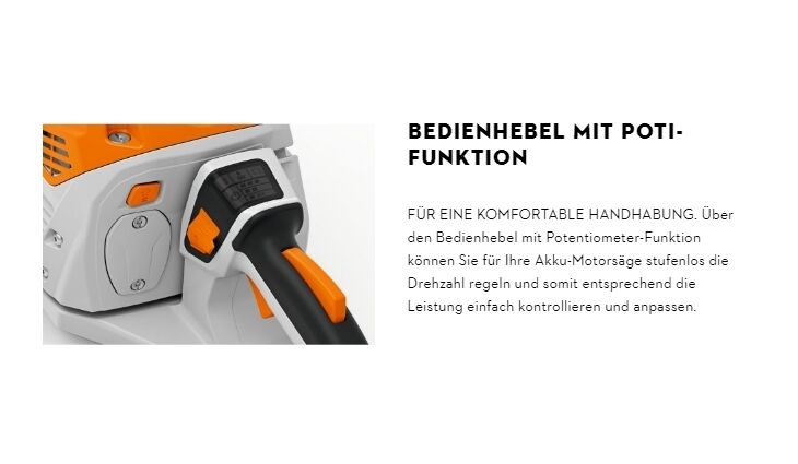 STIHL MSA 160 C B Akku-Säge 30cm Solo MA032000004