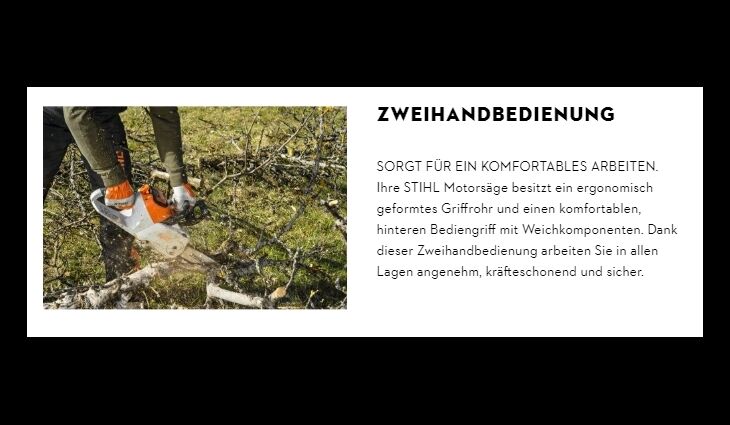 STIHL MSA 160 C B Akku-Säge 30cm Solo MA032000004