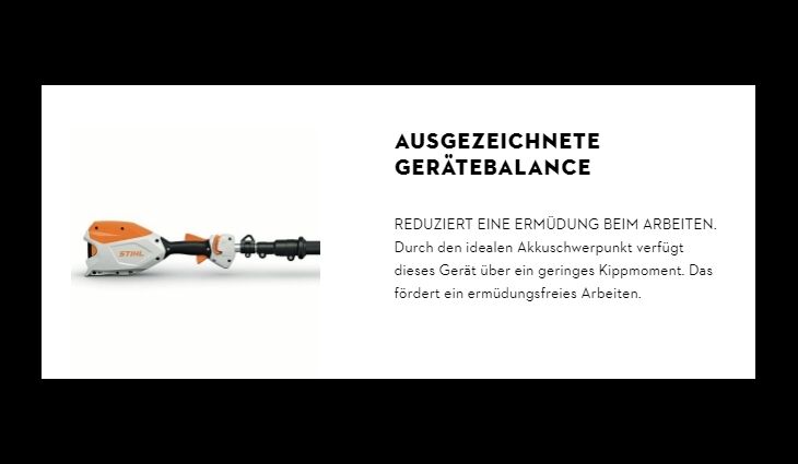 STIHL HLA 66 Akku Heckenschneider 50cm Solo 48590112910