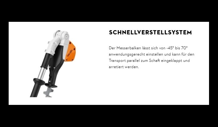 STIHL HLA 66 Akku Heckenschneider 50cm Solo 48590112910
