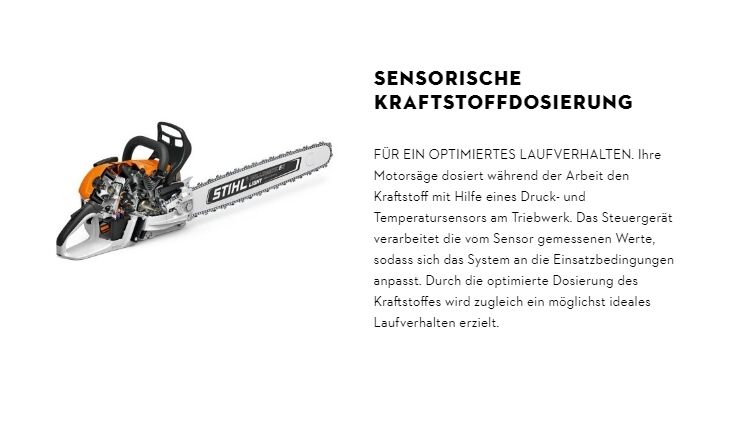 STIHL MS 500I Benzin Motorsäge 63cm 11472000001