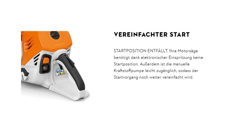 STIHL MS 500I Benzin Motorsäge 63cm 11472000001