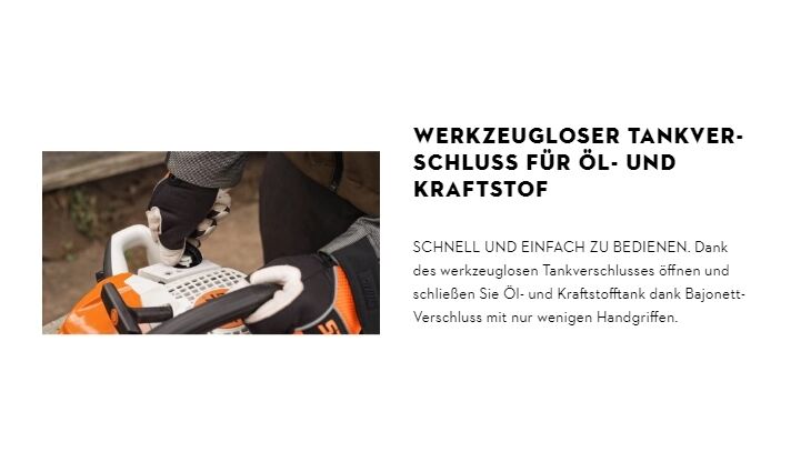 STIHL MS 500I Benzin Motorsäge 63cm 11472000001