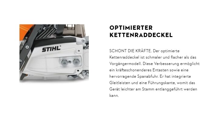 STIHL MS 500I Benzin Motorsäge 63cm 11472000001