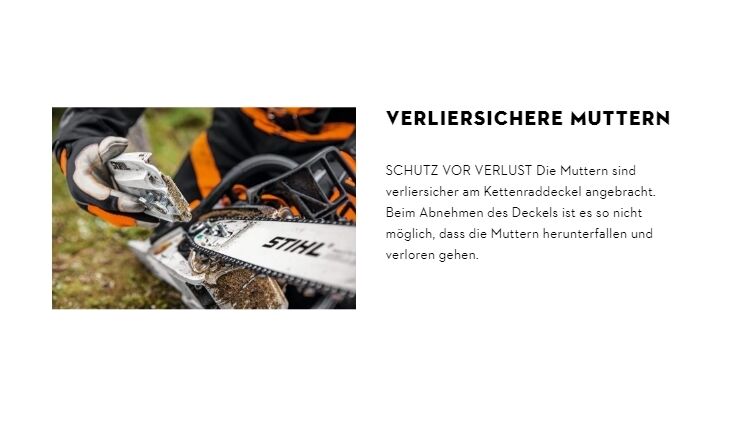 STIHL MS 500I Benzin Motorsäge 63cm 11472000001