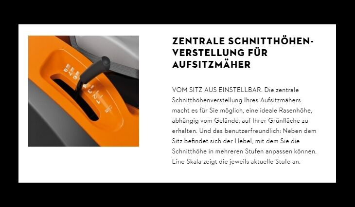 STIHL RT 5112 Z Aufsitzmäher 61602000025