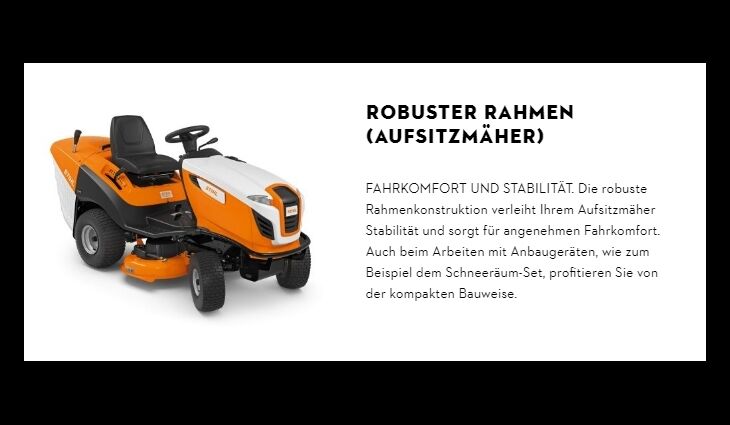 STIHL RT 5112 Z Aufsitzmäher 61602000025