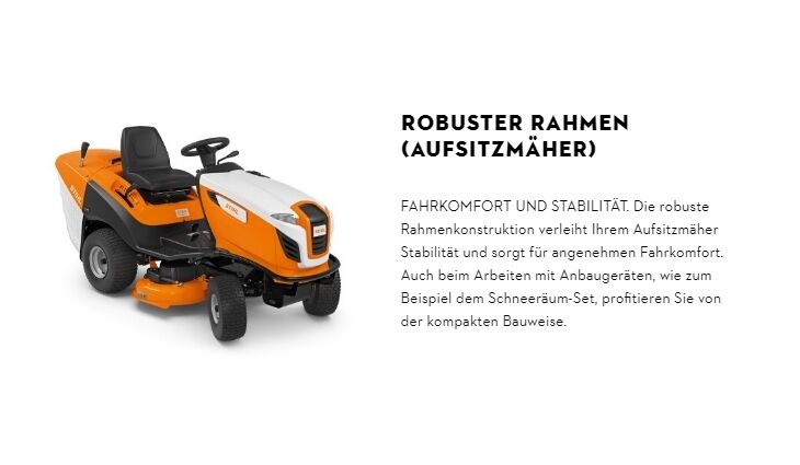 STIHL RT 5112 Z Aufsitzmäher 61602000025