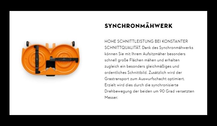 STIHL RT 5112 Z Aufsitzmäher 61602000025