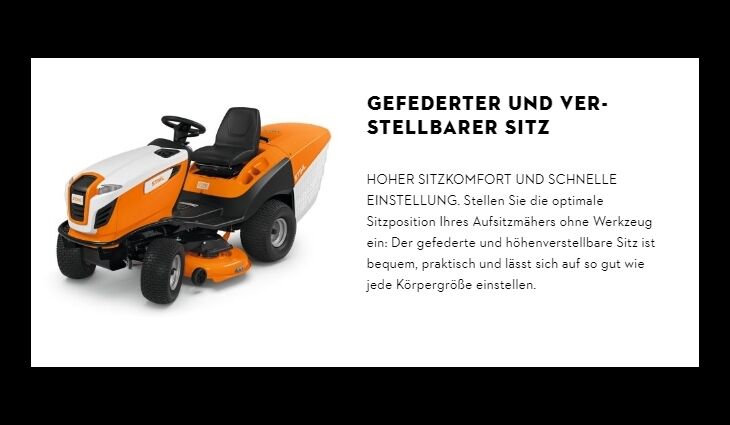 STIHL RT 5112 Z Aufsitzmäher 61602000025