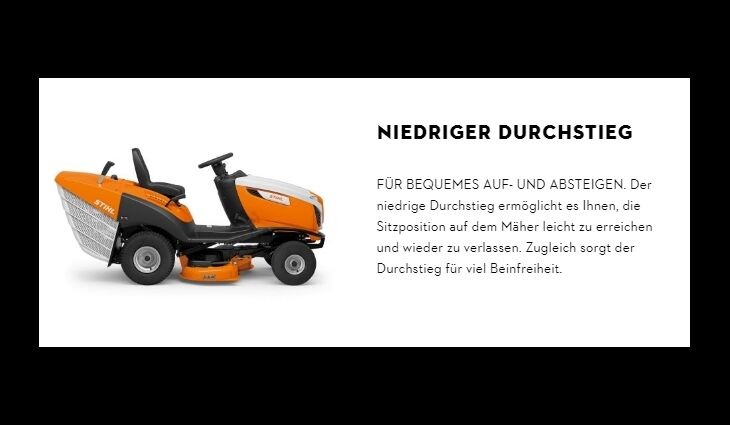 STIHL RT 5112 Z Aufsitzmäher 61602000025