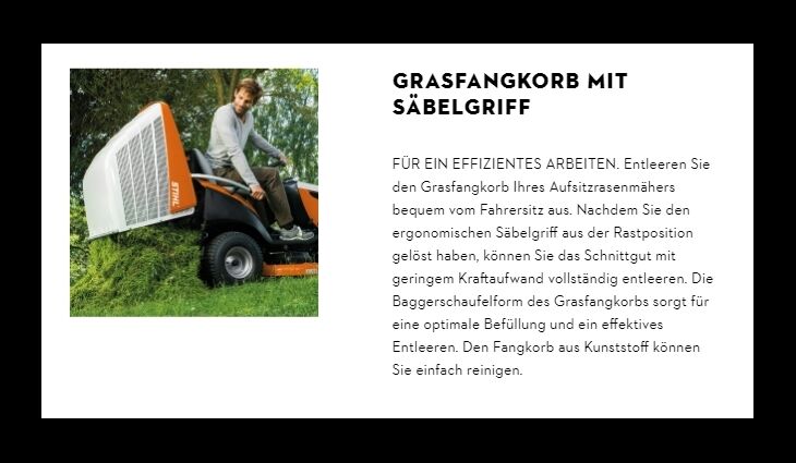 STIHL RT 5112 Z Aufsitzmäher 61602000025