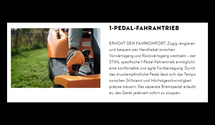 STIHL RT 5112 Z Aufsitzmäher 61602000025