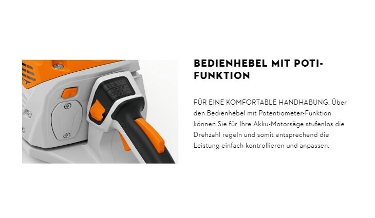 STIHL MSA 70 C-B 30cm Solo MA040115816