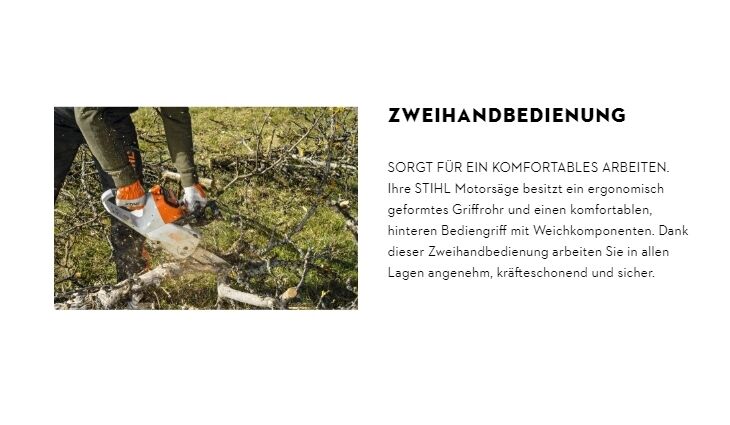 STIHL MSA 70 C-B 30cm Solo MA040115816