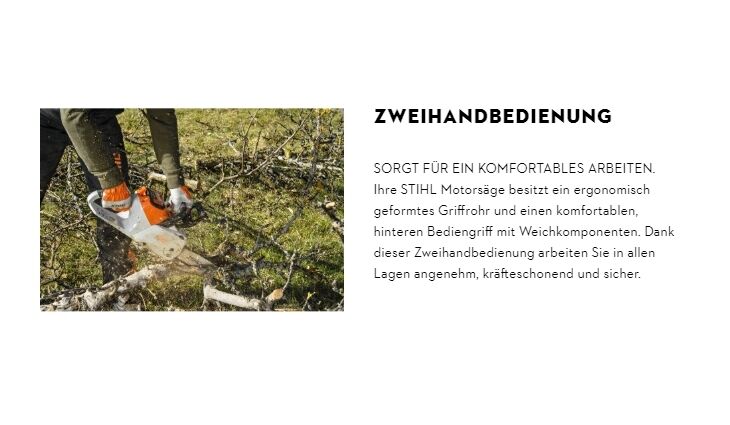 STIHL MSA 60 C-B Akku Motorsäge 30cm Solo MA040115800
