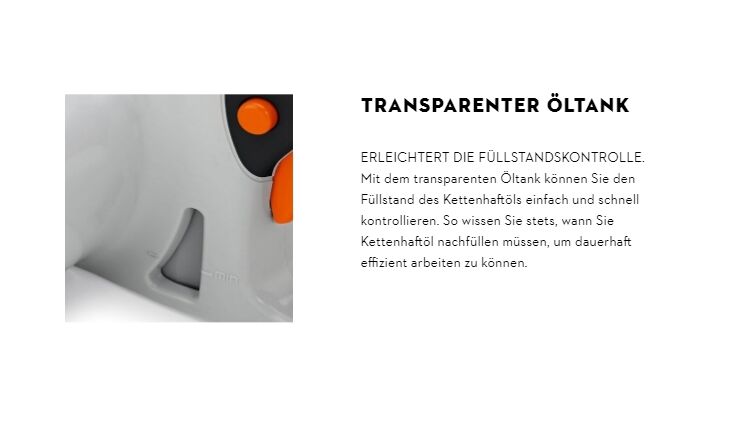 STIHL MSA 60 C-B Akku Motorsäge 30cm Solo MA040115800