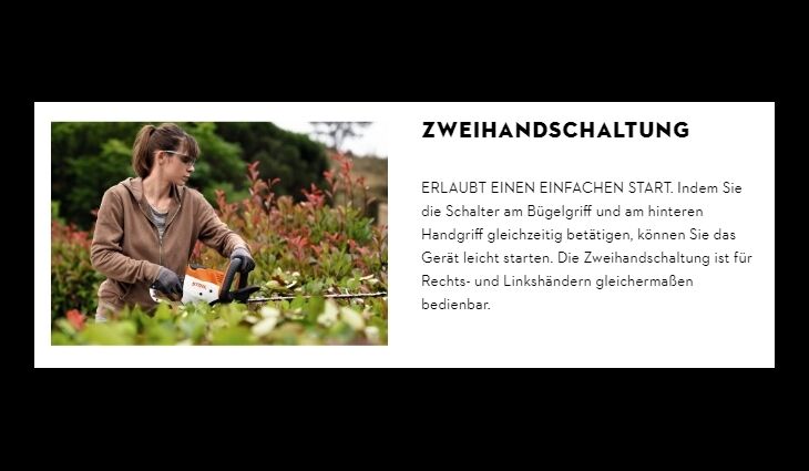 STIHL HSA 30 Akku-Heckenschere Set 1xAS2+AL1 HA080113506